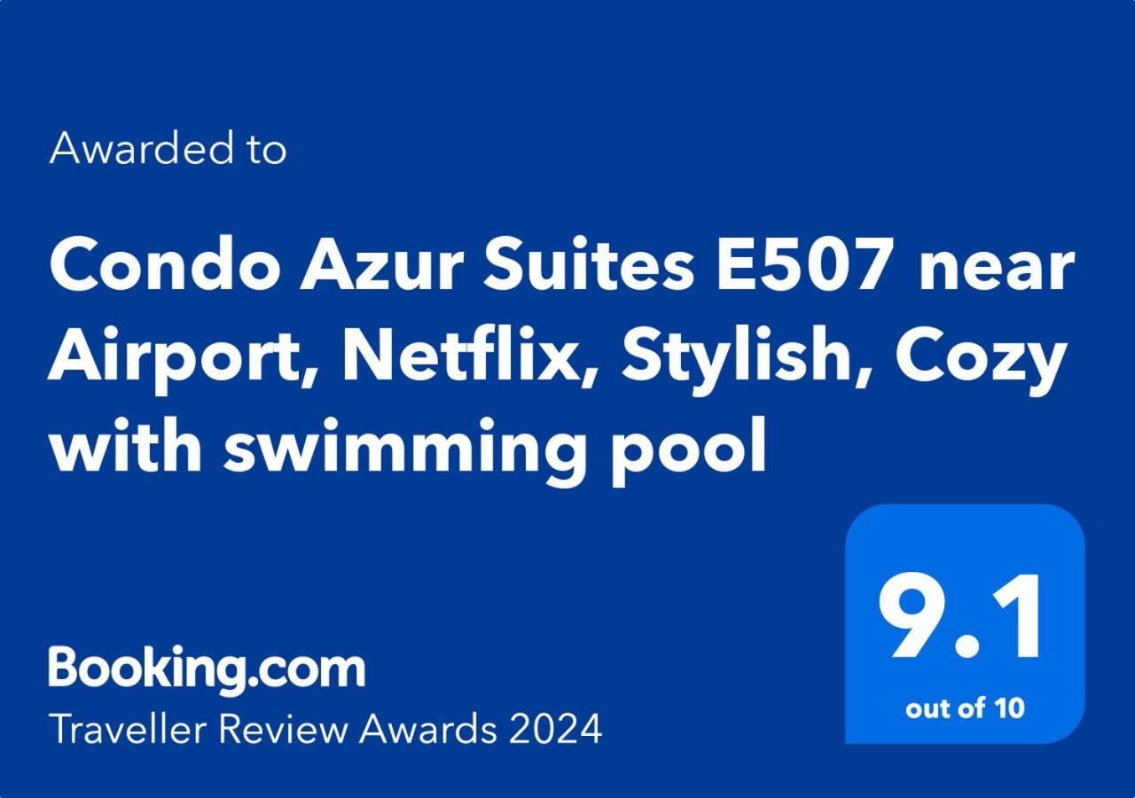 Condo Azur Suites E507 Near Airport, Netflix, Stylish, Cozy With Swimming Pool Lapu-Lapu City Esterno foto