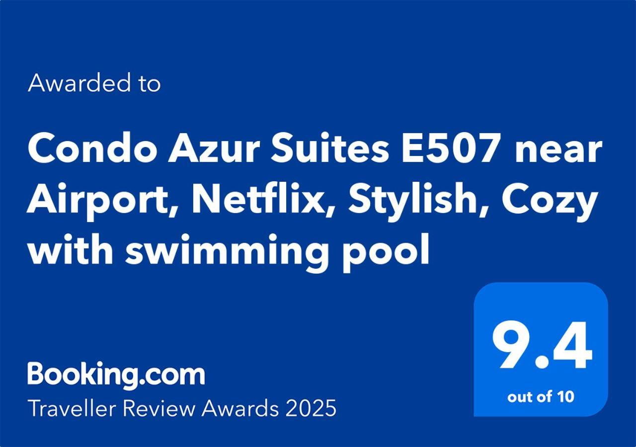 Condo Azur Suites E507 Near Airport, Netflix, Stylish, Cozy With Swimming Pool Lapu-Lapu City Esterno foto